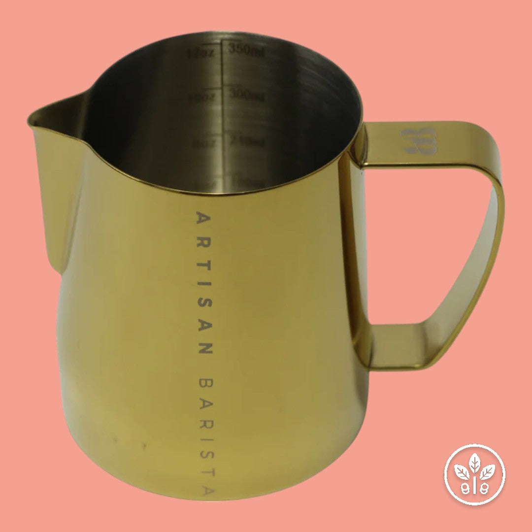 Milchkännchen 600ml gold glänzend