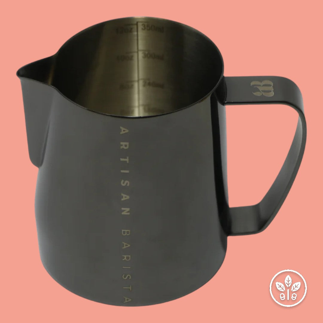 Milchkännchen 350ml schwarz glänzend (vernickelt)