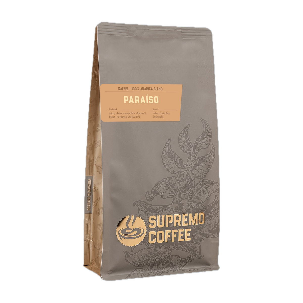 SUPREMO Coffee Paraiso Schrägansicht
