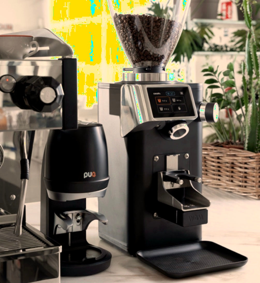 Ceado-Espressomühle mit PUQ-Tamper – Kaffeekontor Bayern