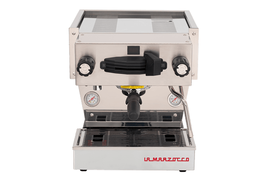 Linea Mini R Edelstahl gebürstet front