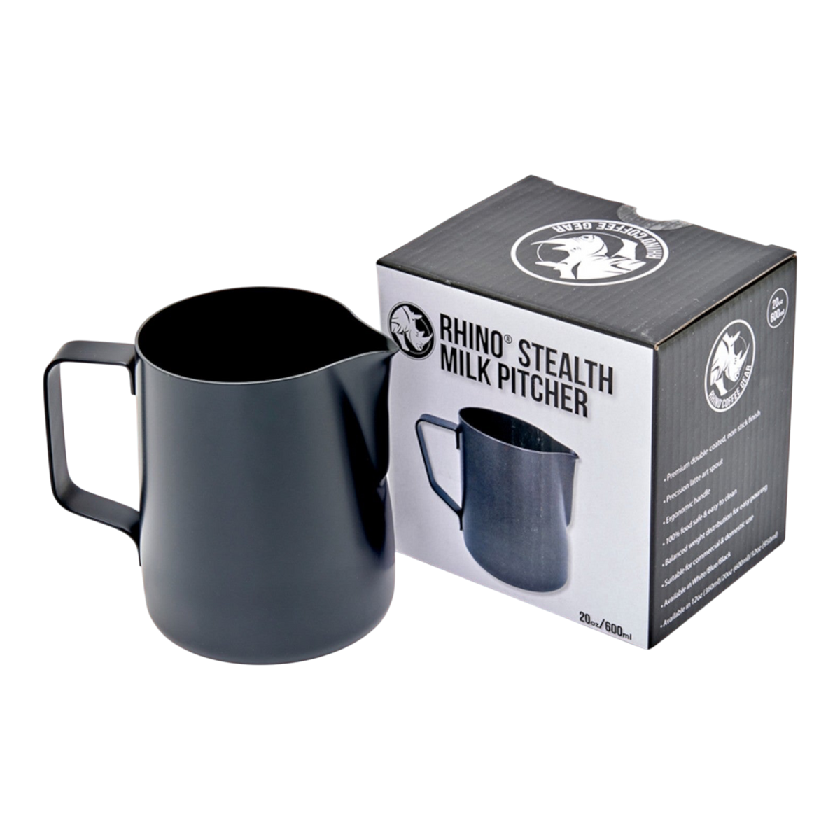 Milchkännchen 600ml schwarz