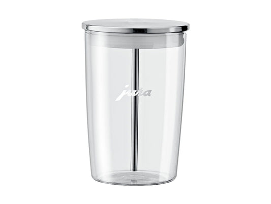Glas-Milchbehälter