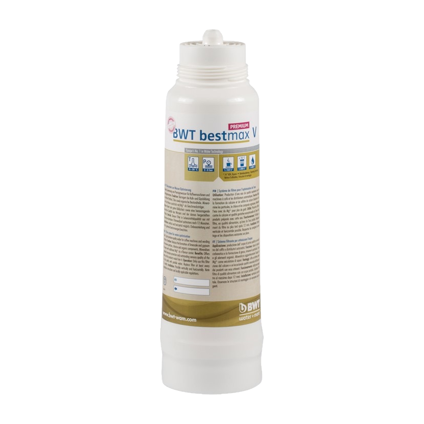 Kaffeekontor Bayern BWT bestmax Premium V Wasserfilterkartusche zur Kalkreduktion und Magnesiumanreicherung