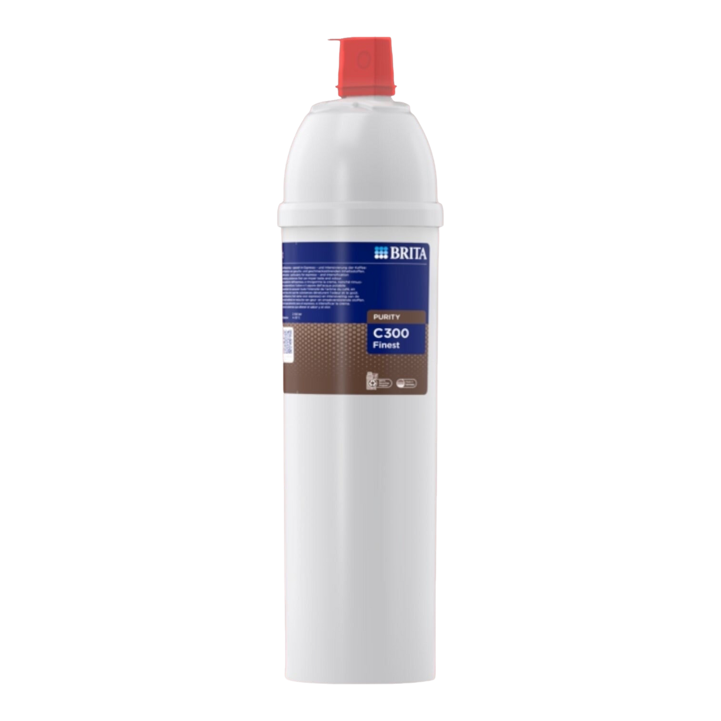 Kaffeekontor Bayern Brita Purity C300 iQ Finest Filterkartusche für Kaffeemaschinen mit roter Verschlusskappe