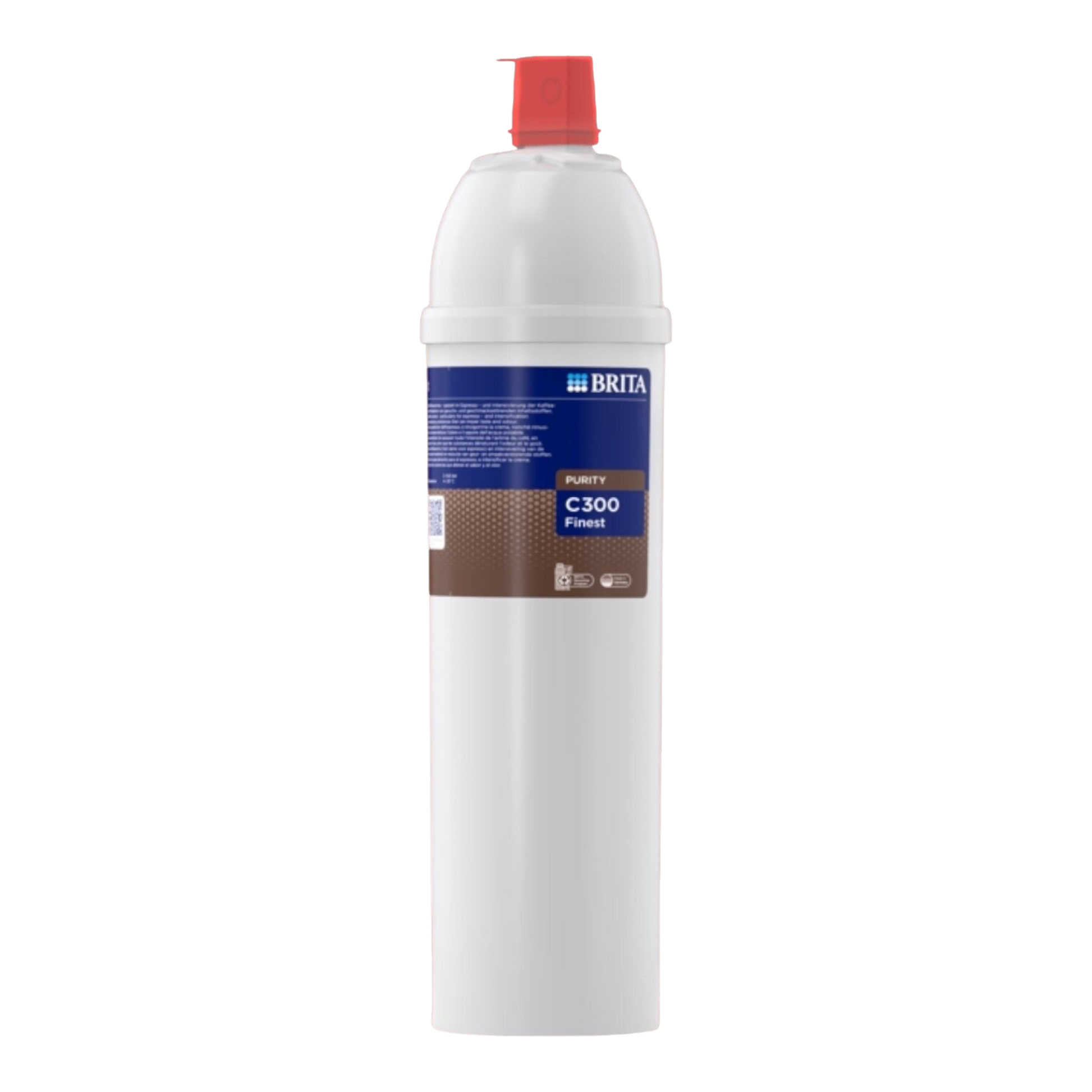 Kaffeekontor Bayern Brita Purity C300 iQ Finest Filterkartusche für Kaffeemaschinen mit roter Verschlusskappe