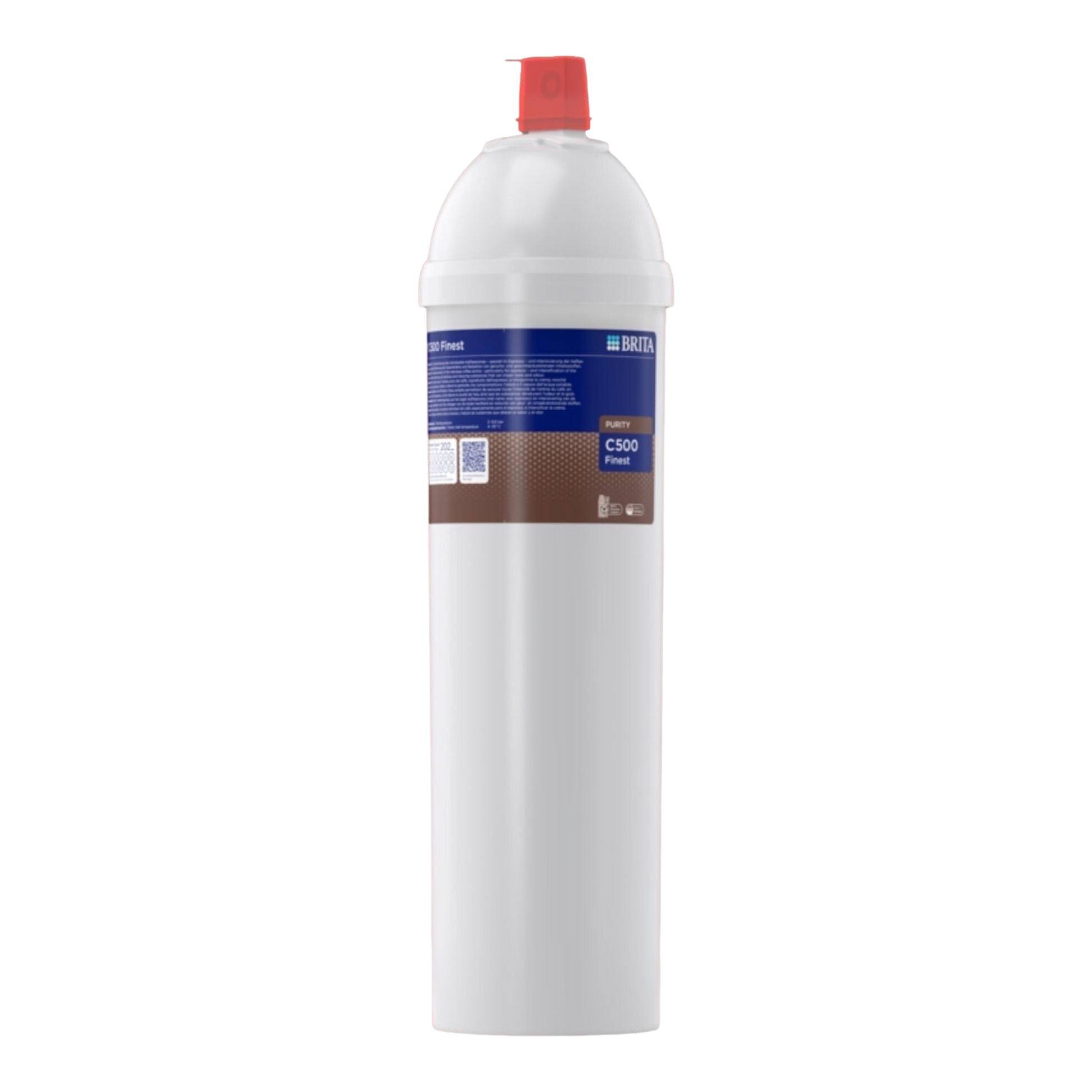 Kaffeekontor Bayern Brita Purity C500 iQ Finest Filterkartusche für Kaffeemaschinen mit rotem Anschluss