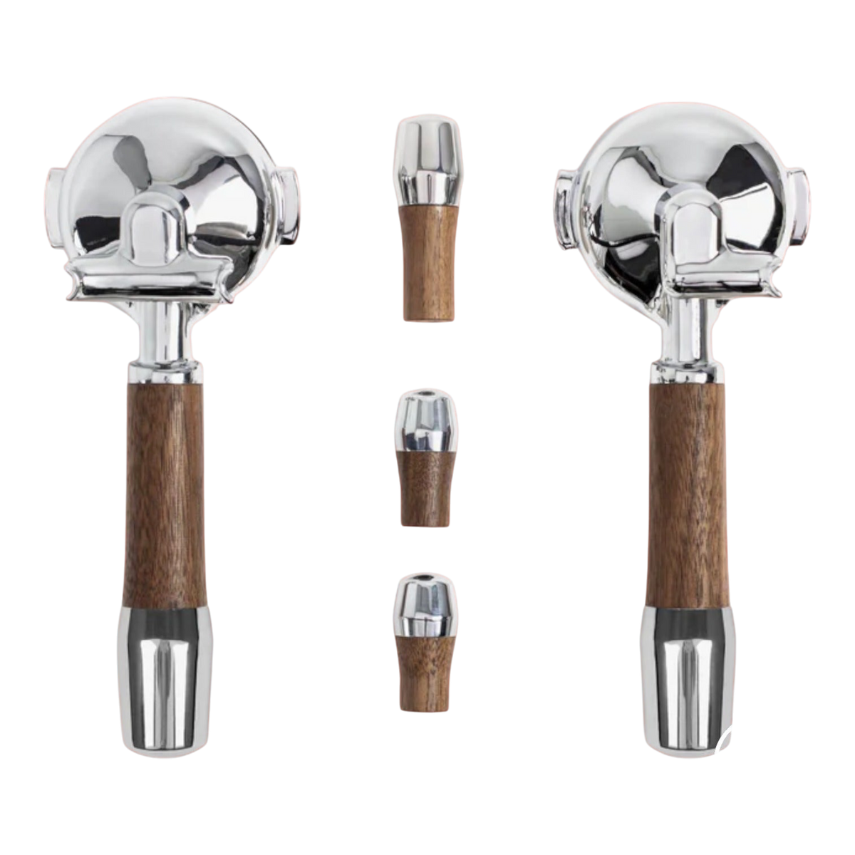 Kaffeekontor Bayern wooden portafilter handles and steam valve knobs for ECM espresso machines