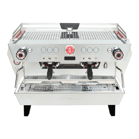Kaffeekontor Bayern La Marzocco KB90 Siebträgermaschine aus Edelstahl mit Steam-Flush-Technologie für Profis