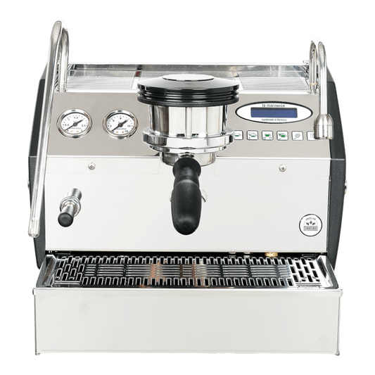 Kaffeekontor Bayern La Marzocco GS3 AV Espressomaschine aus Edelstahl mit Dualboiler und programmierbarer Dosierung