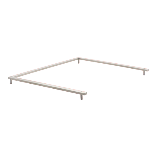 Kaffeekontor Bayern magnetic cup rail for Linea Mini espresso machine made of brushed stainless steel