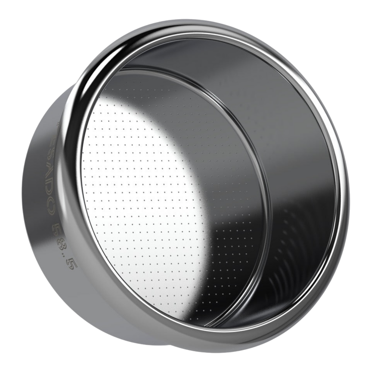 Kaffeekontor Bayern Pesado 58mm electropolished stainless steel precision espresso filter basket